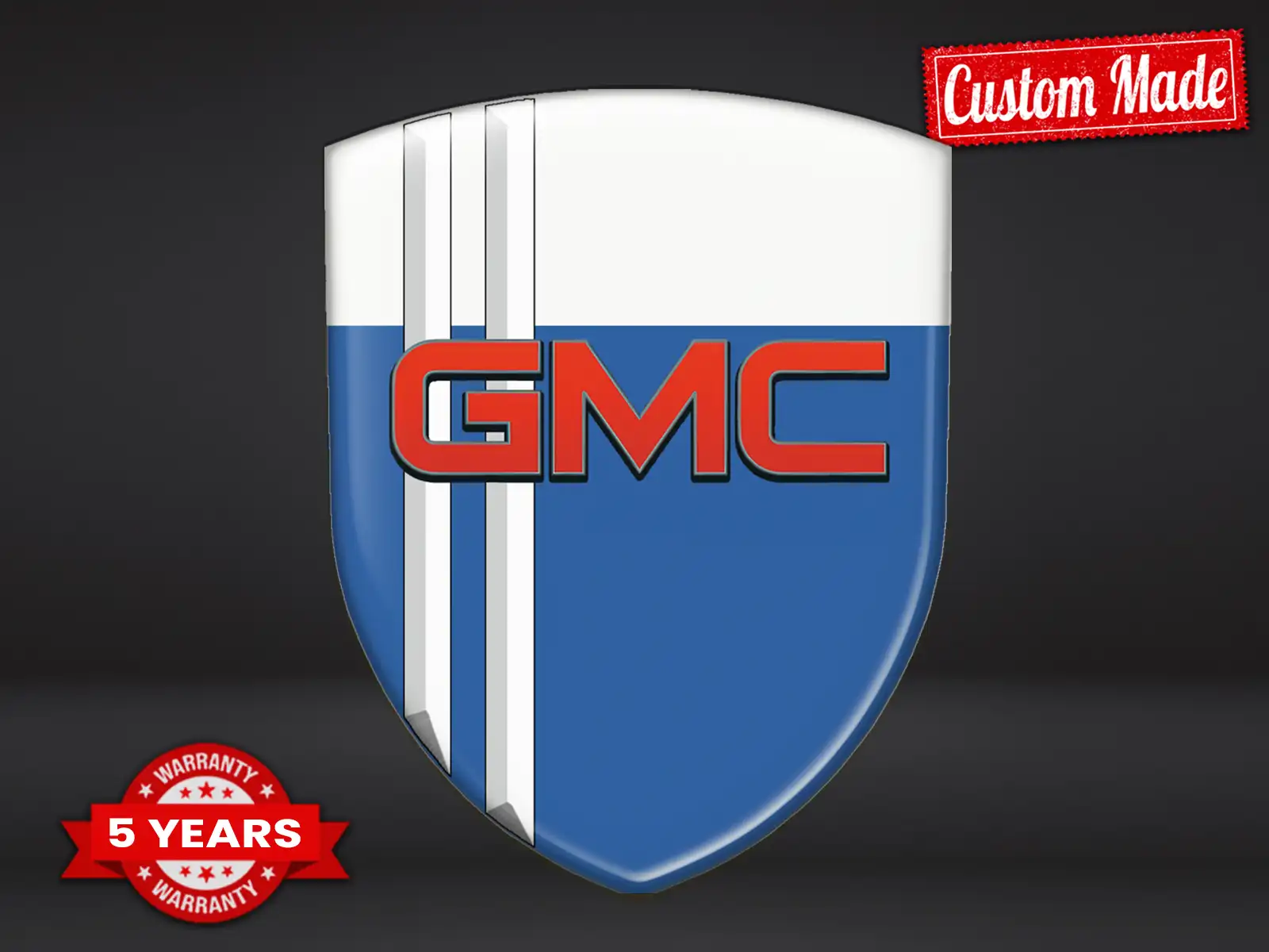 GMC Large Car Stickers Max Pro Lasting Modern Edition
